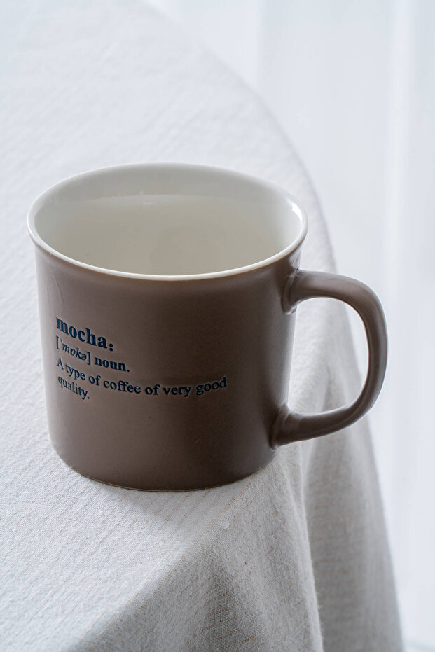 كوب روبي بورسلين بني - 350 مل - 3