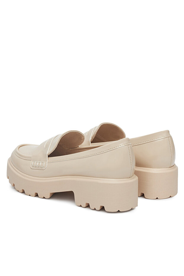 mocasini damă bej - 5