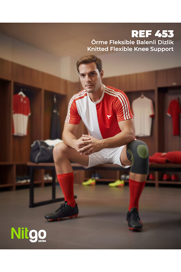 Ref 453 Örme Fleksible Balenli Dizlik - 5