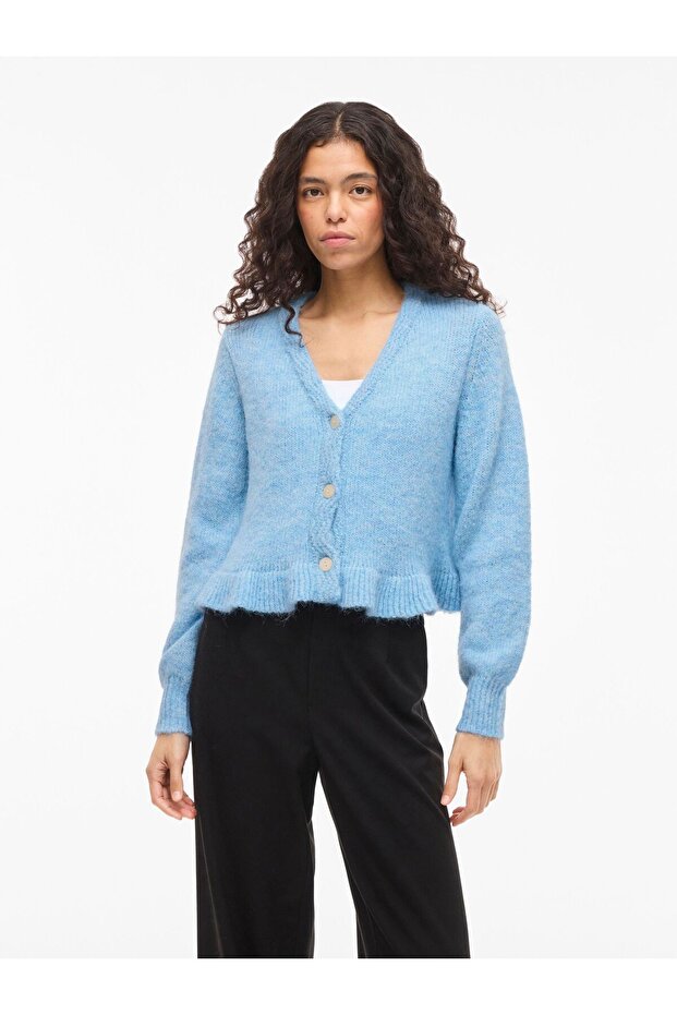 Strickjacke VIDORIS V-Ausschnitt - 1