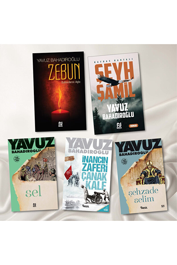 YAVUZ BAHADIROĞLU TARİH SETİ 5 KİTAP