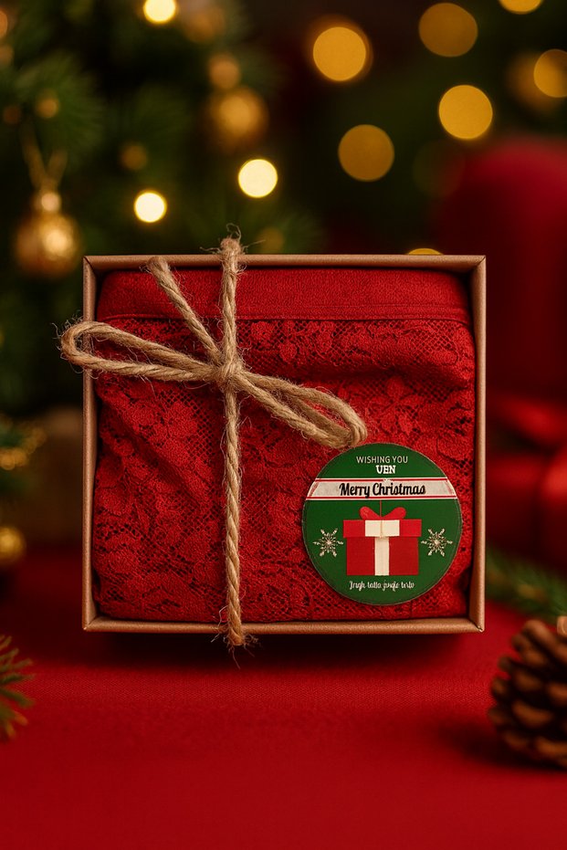 Boxed Lace Panties - Christmas Gift Boxed Panties - Christmas