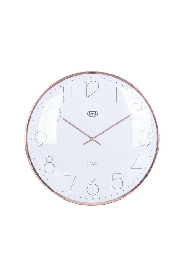 OM 3512 S quartz wall clock, 30 cm, bronze - 1