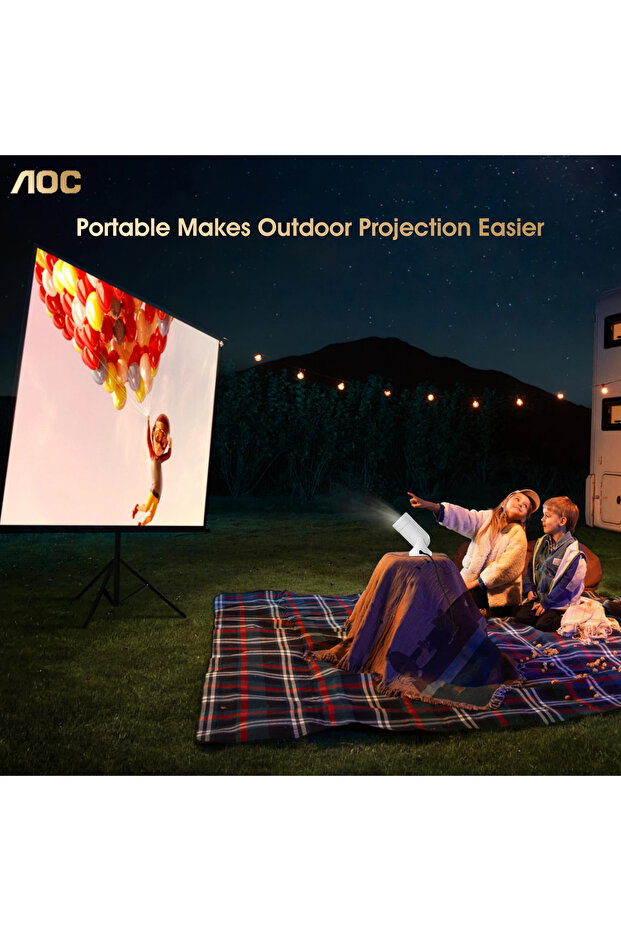 جهاز عرض متعدد الاستخدامات | تصحيح الانحراف التلقائي | تصميم محمول | متوافق مع إعدادات الألعاب - 6