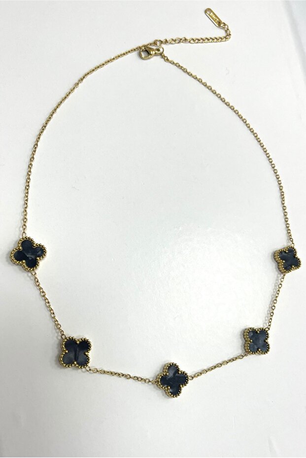 Çelik Van cleef kolye - 1