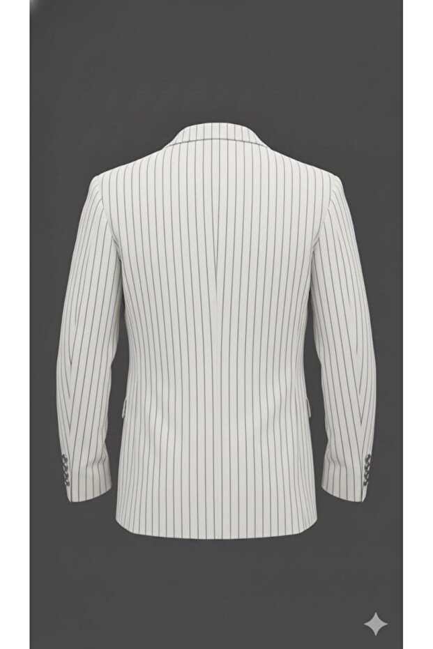 Men's stylish striped jacket - 2