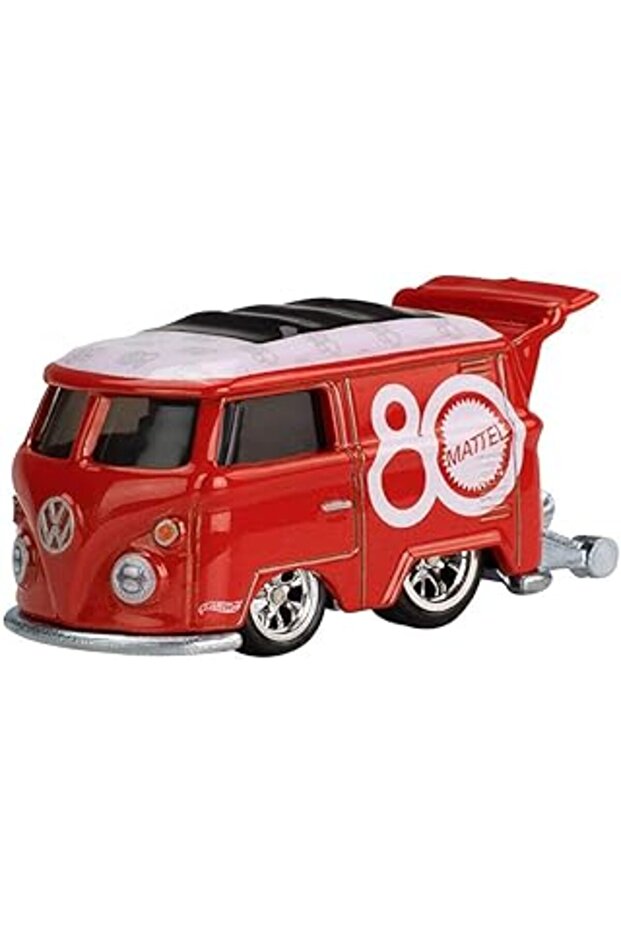 Mattel 80th Volkswagen Kool Kombi Toy Van, 1:64 Scale