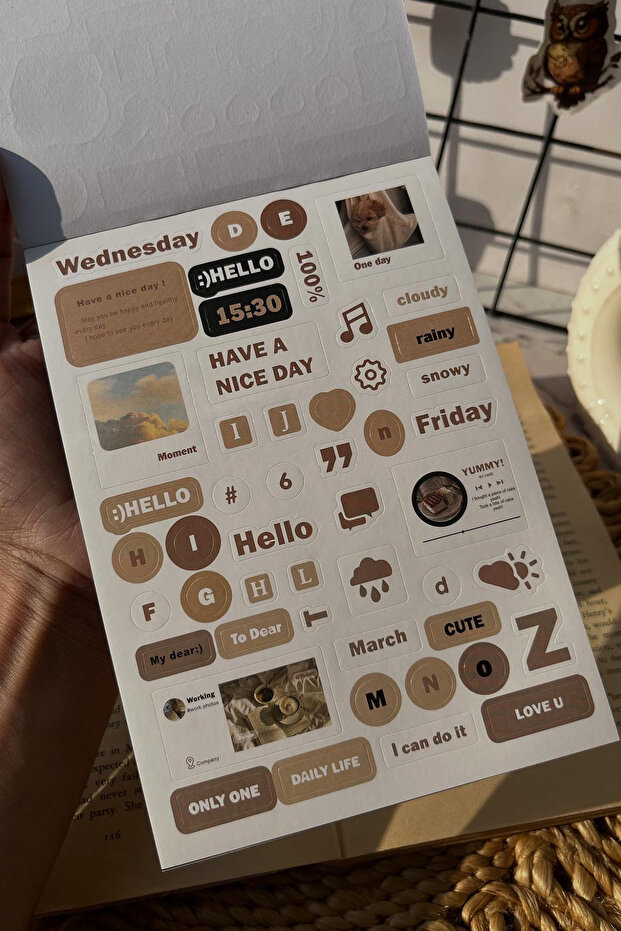 12 Sayfa Sticker Book - 5