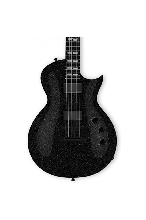 ESP USA Custom Eclipse BH Black Sparkle Elektro Gitar - 1