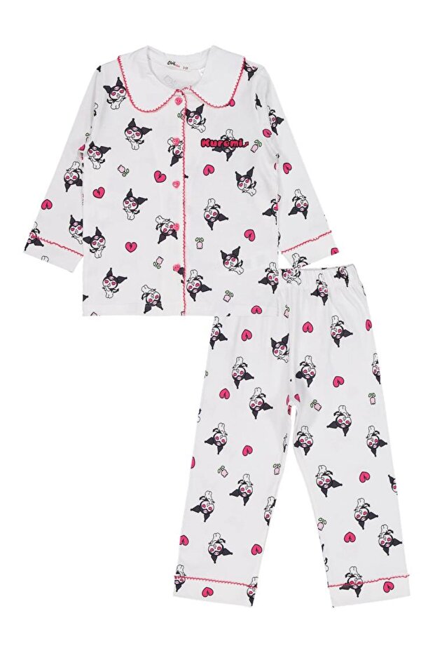 2-5 Years Old Pajama Set - Ecru