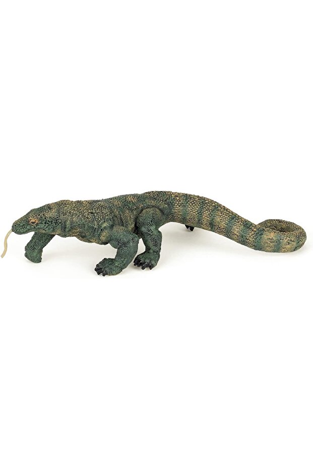 Hand-Painted Komodo Dragon Figurine (50103) - Multicolor