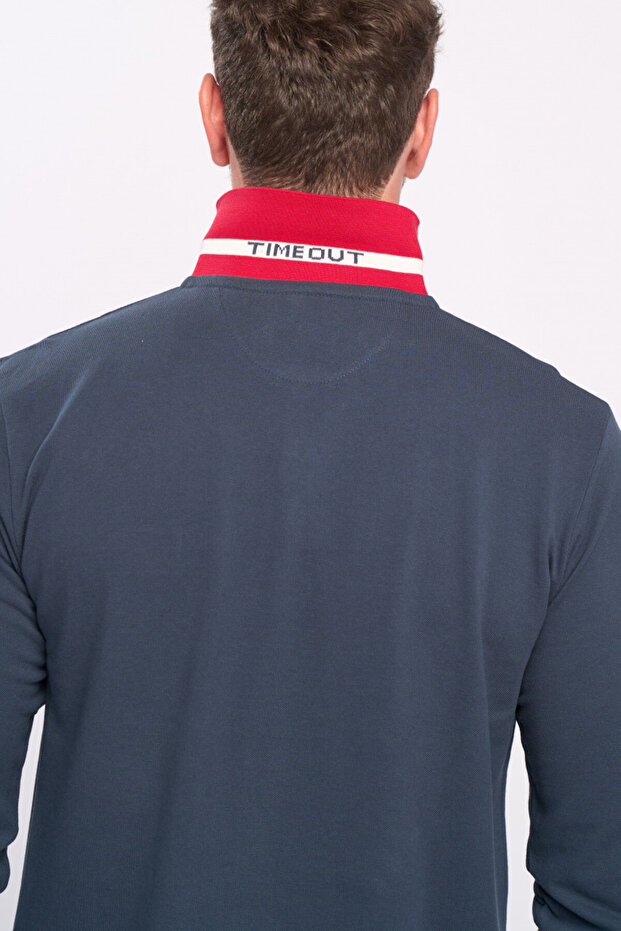 Tricou barbat polo cu maneca lunga - 3