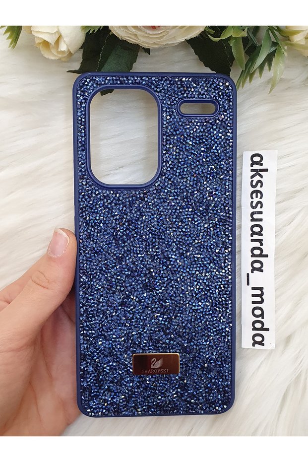 حافظة XIAOMI REDMI Note 13 PRO PLUS الفاخرة المتوافقة مع حجر سفروفسكي