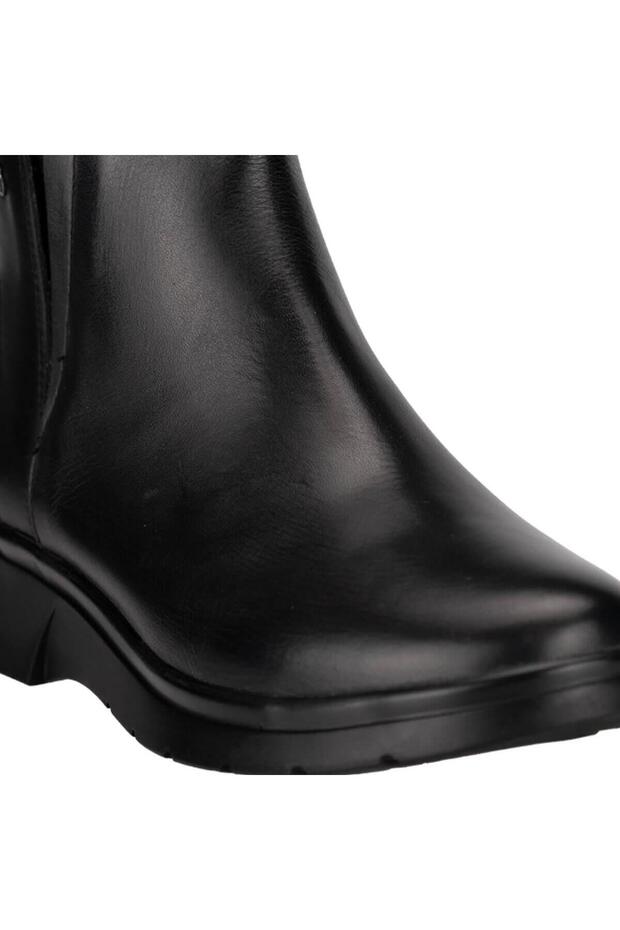 ODES-G Kadın Deri Bot Siyah - 5