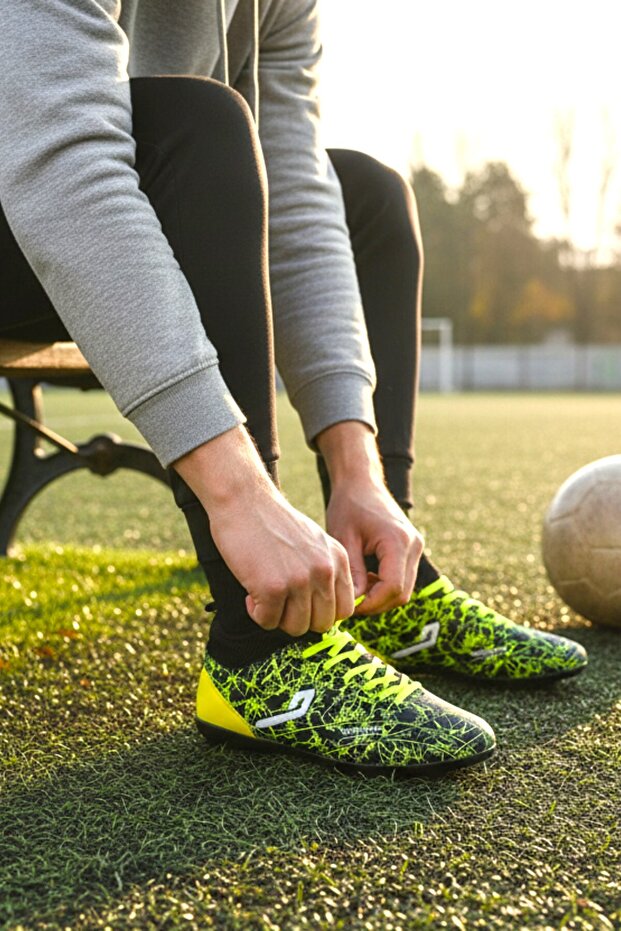 Studded Artificial Turf Soccer Shoes