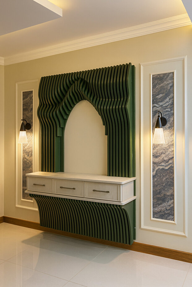 Parametrik Dresuar Duvar Paneli - 2