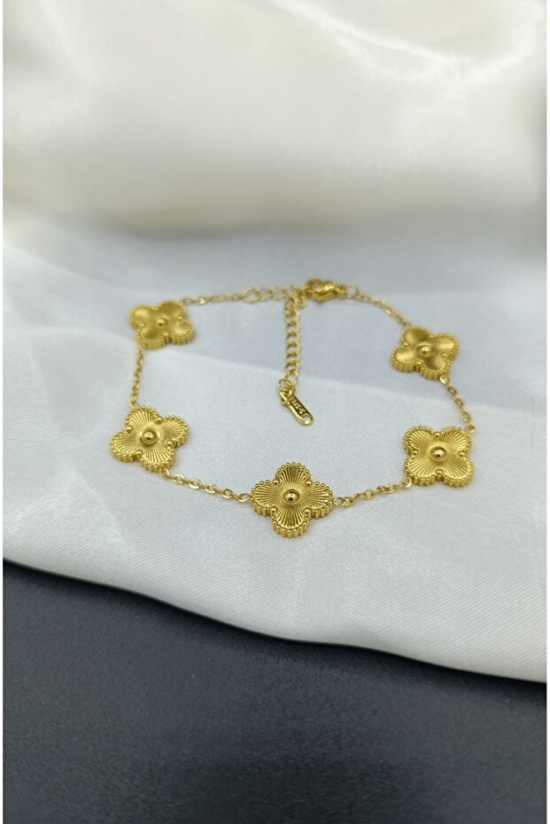 Gold Model Çelik Bileklik - 3