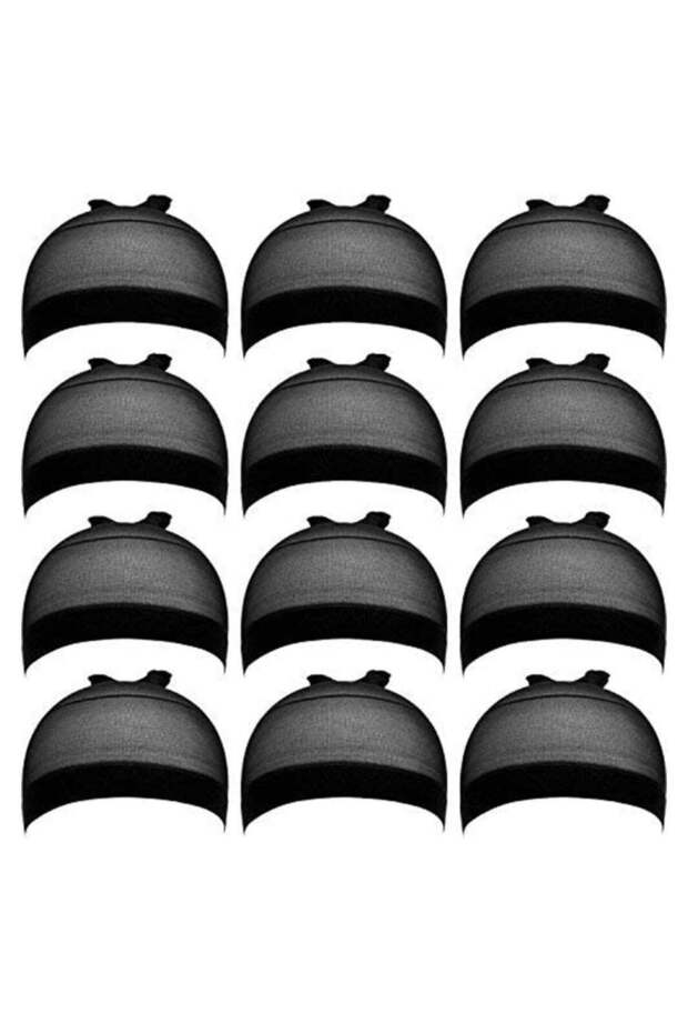 24 Pcs 12 Pack Nylon Wig Caps for Women and Men