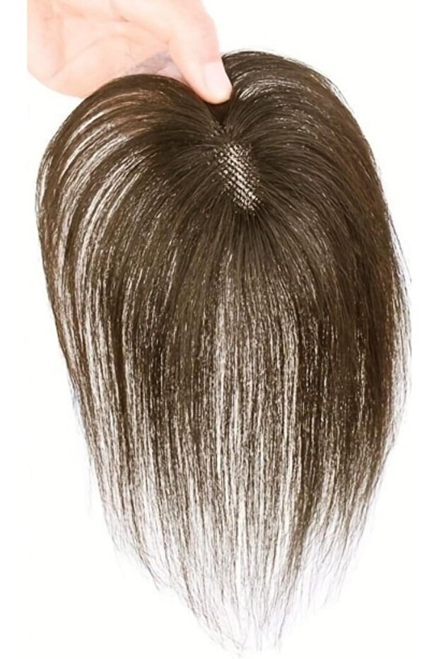 Breathable Swiss Lace Base Hair Topper for Women, Human Hair Pieces for Thinning Hair