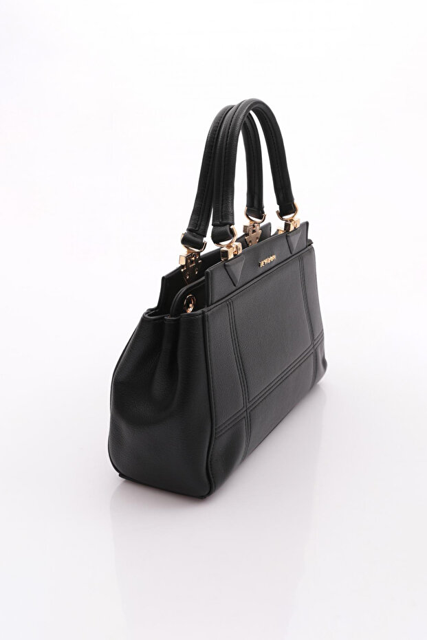 Şerit Dikiş Model El Çantası - 2