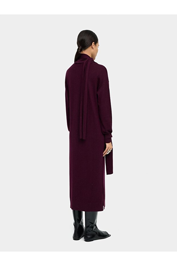 Midi Örme Elbise - 3