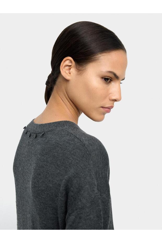 Midi Örme Elbise - 5