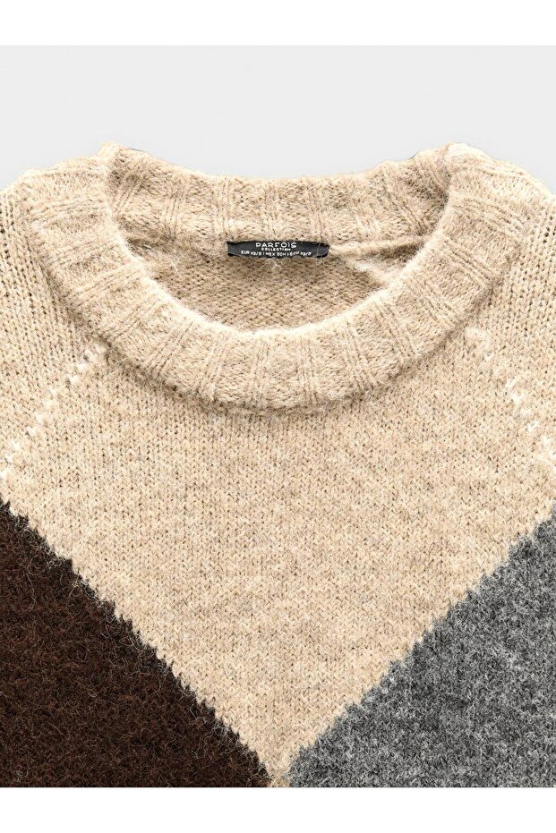 Jakarlı Örme Kazak - 6