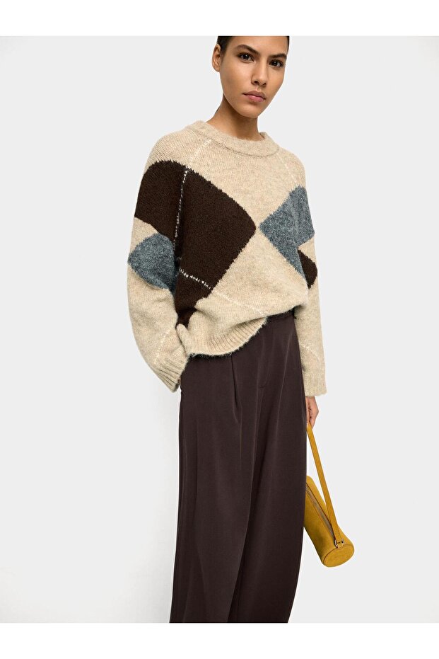 Jakarlı Örme Kazak - 4