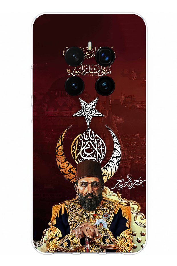 Honor Magic 7 Pro Compatible Abdülhamid Han Printed Silicone Case