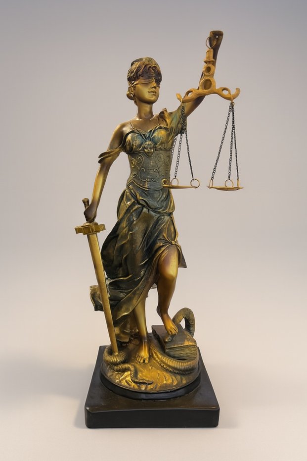 Statuetă Justiția Aequitas
