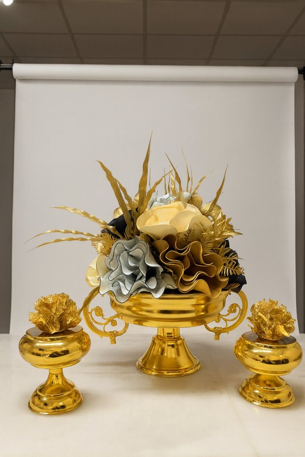 GOLD 3 PARÇA ARANJMAN SETİ