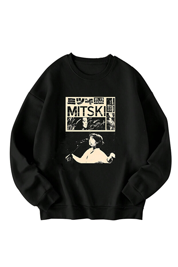 Mitski Printed Oversized Unisex Sweatshirt