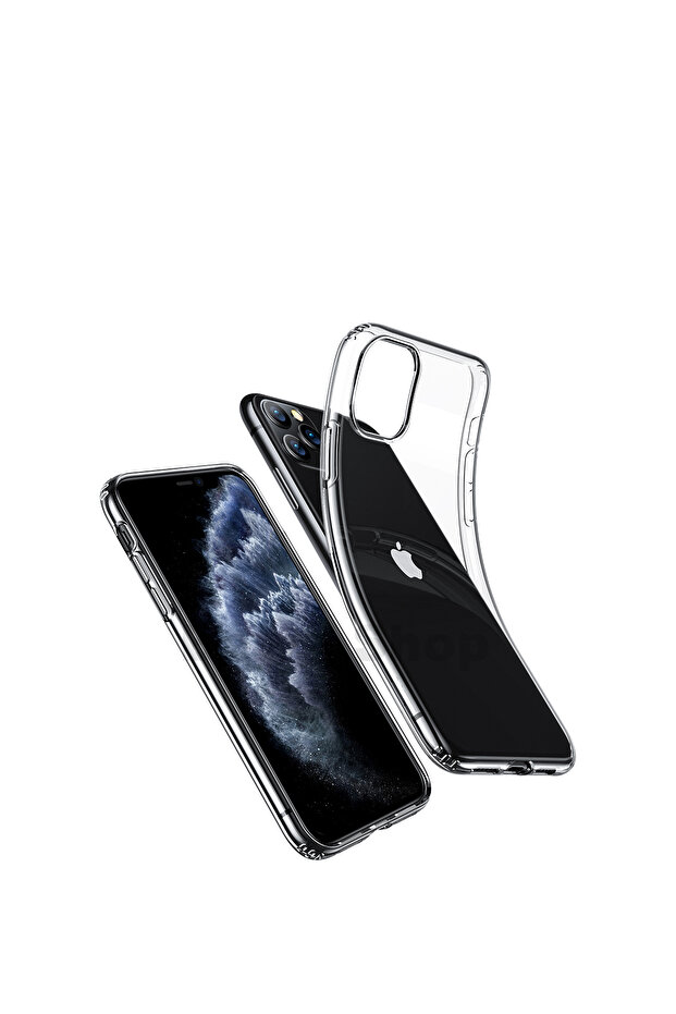 غطاء هاتف شفاف متوافق مع آيفون 11 برو - 2