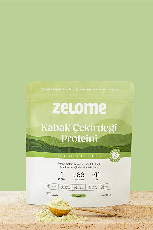 Kabak Çekirdeği Proteini 330 g | %100 Bitkisel Protein - 8