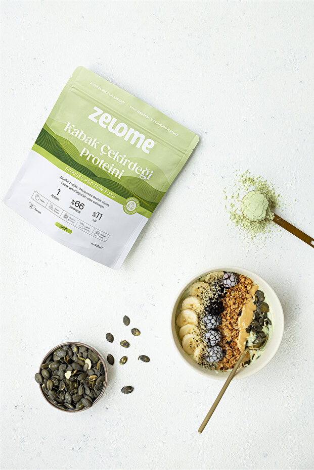 Kabak Çekirdeği Proteini 330 g | %100 Bitkisel Protein - 7