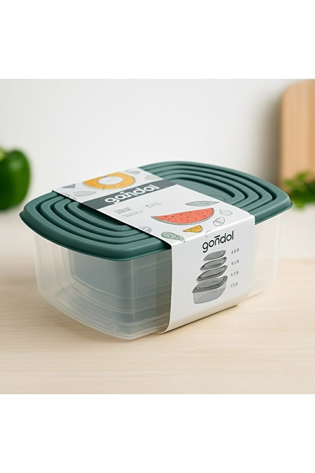 GARNER SAKLAMA KABI 4'LÜ SET - 1