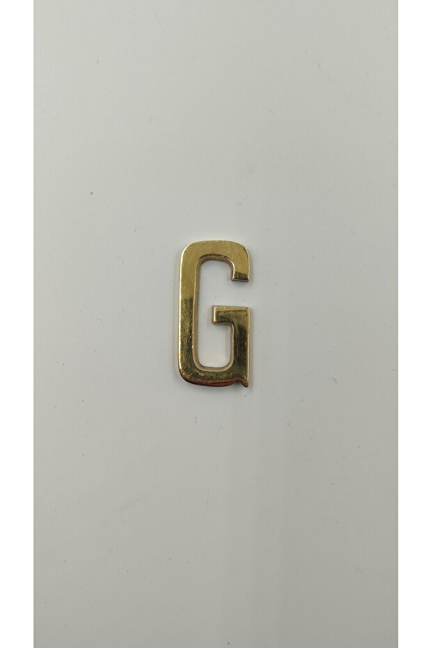 Brass Cast Letter 5cm