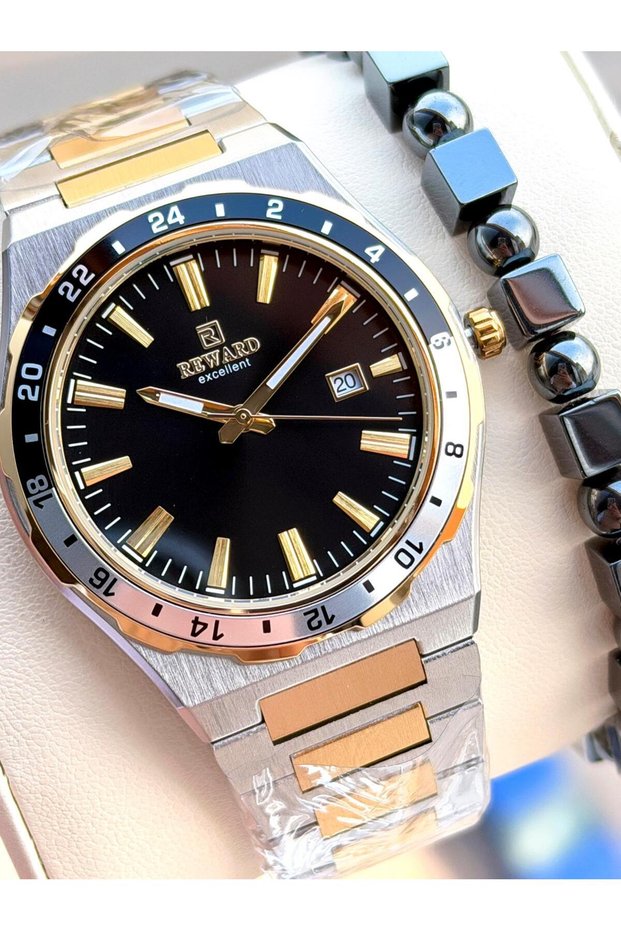Men's Wristwatch Rw323.5 with Calendar Dial 5 Atm Water Resistant 2-Year Warranty Bracelet Gift