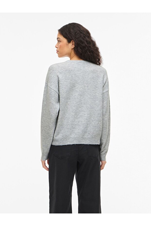 Strickpullover Rundhals - 4