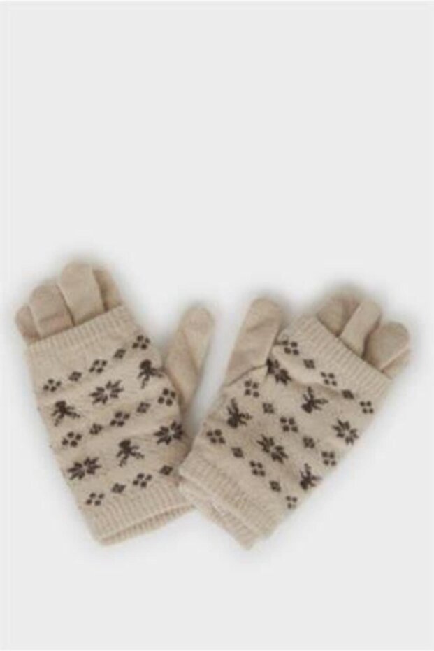 Kadın Triko 2'li Eldiven (25 WN) - 4