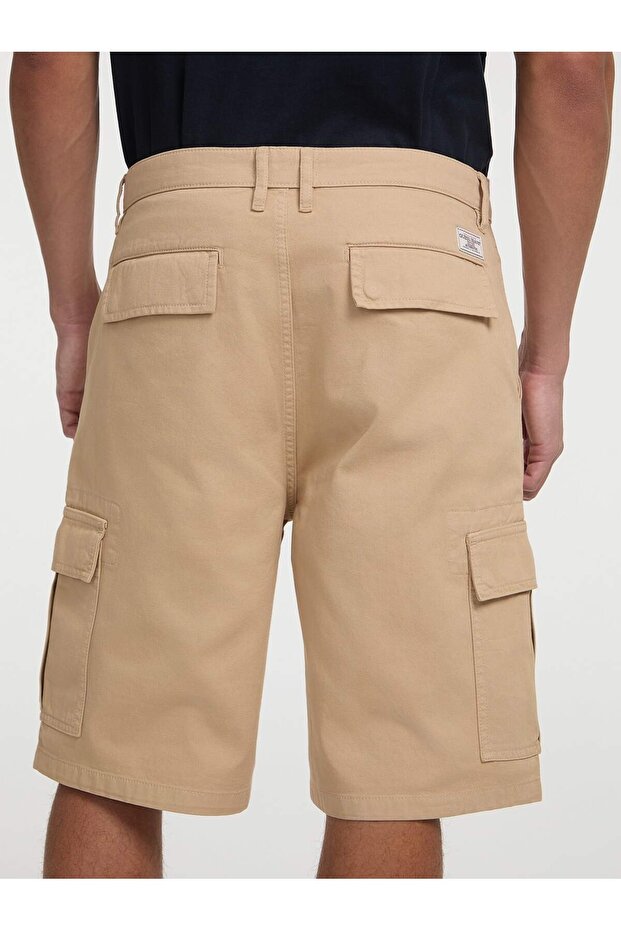 Jeans Cargo Erkek Regular Fit Şort - 3