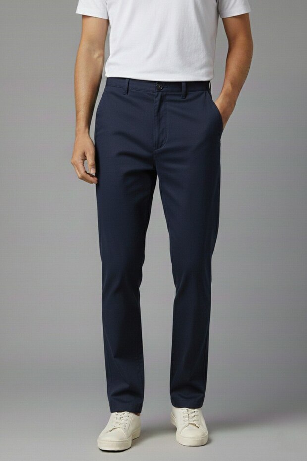 Men's Regular Fit Comfortable Linen Trousers