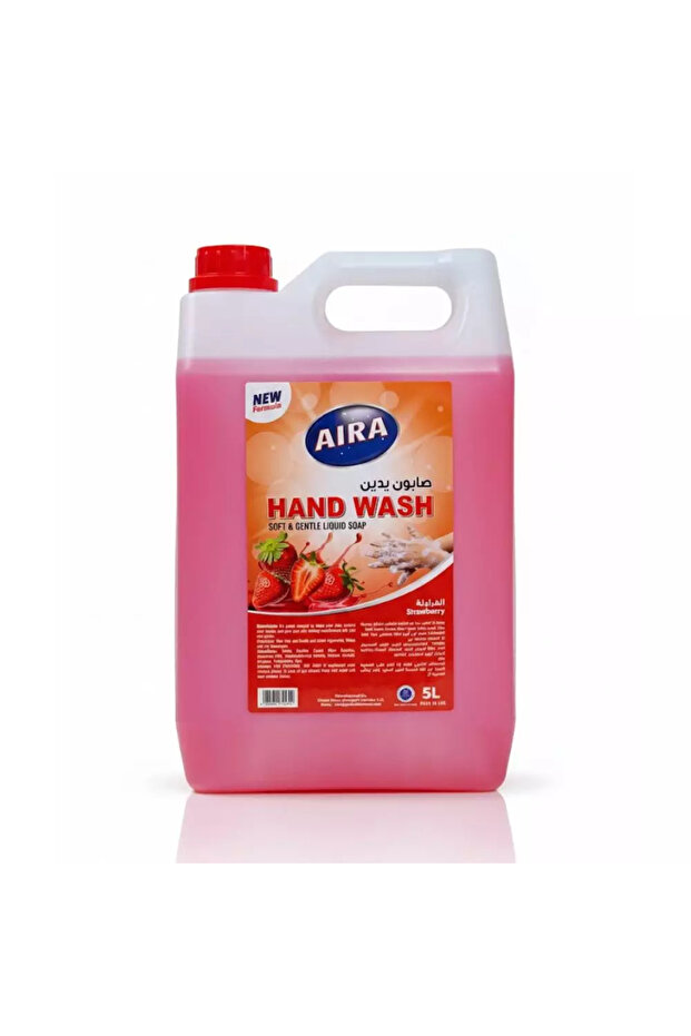 Dish Washing Liquid In Strawberry Fragrance- 5Ltr