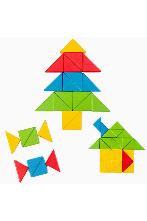 Triangle building blocks/ Intellectual challenge - 2