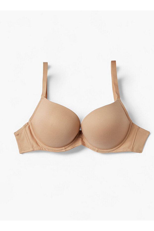 Double Push Up Bra with Hook and Eye Closure