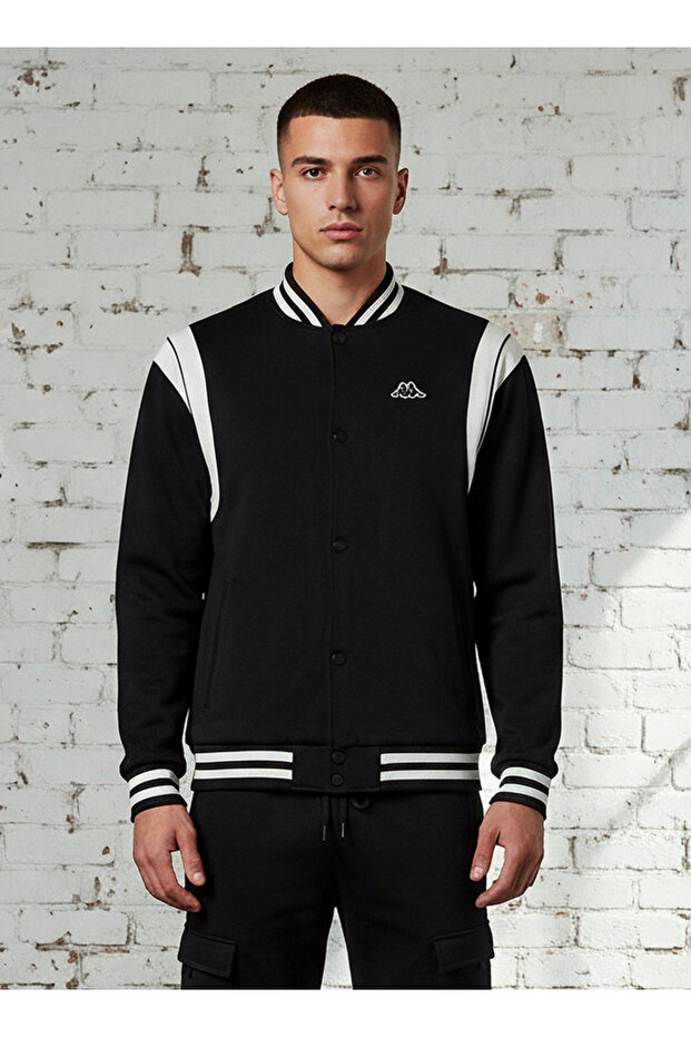 جاكيت رياضي رجالي بألوان متداخلة - 1