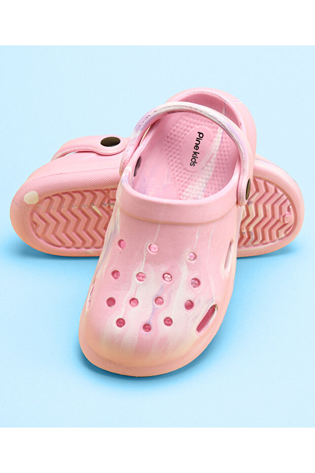 قباقيب بحزام خلفي للإغلاق - وردي - 6