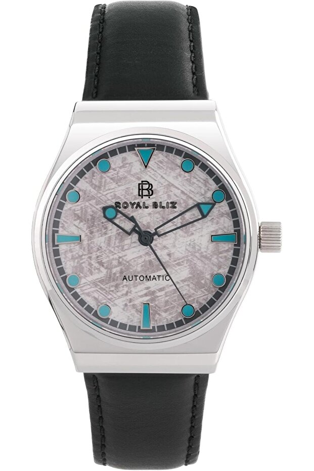 RB Regal Nova Automatic Watch | Stainless Steel | 200m | Japan Movement (Abstract White)