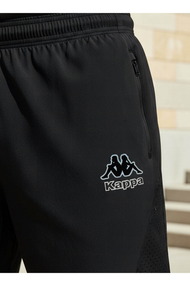 Regular Fit Shorts with Mesh Panel - 4