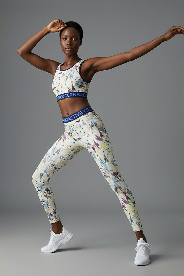 Artletics Women's Printed Bra Sports Bra
